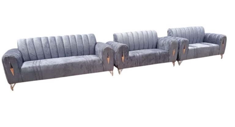 Elegant Sofa 5 Seater Grey