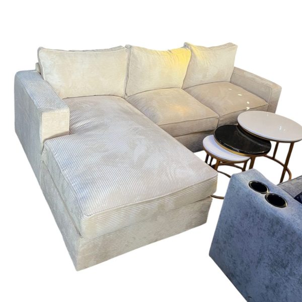 Cream L Shaped 5 Seater Sofa in Kenya