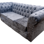 Grey 3 Seater Chester Sofa