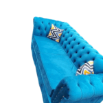 3 Seater Chester Sofa Blue