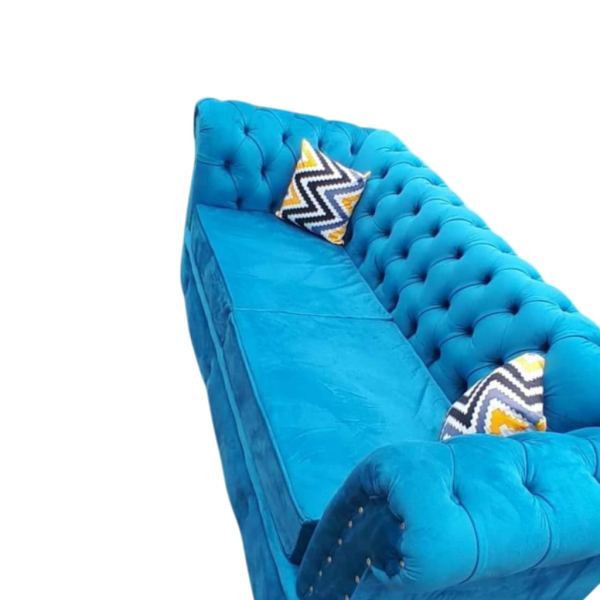 3 Seater Chester Sofa Blue