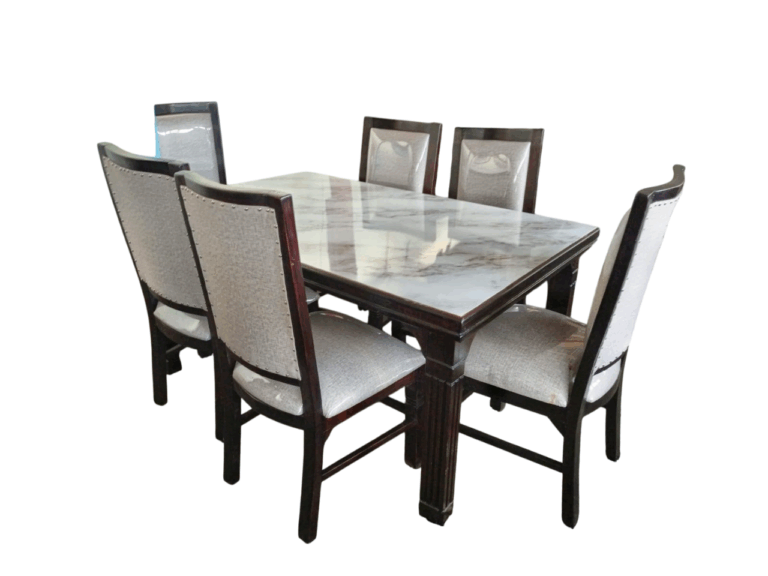 Cream 6 Seater Dining set