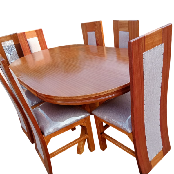 Oval 6 Seater Dining set
