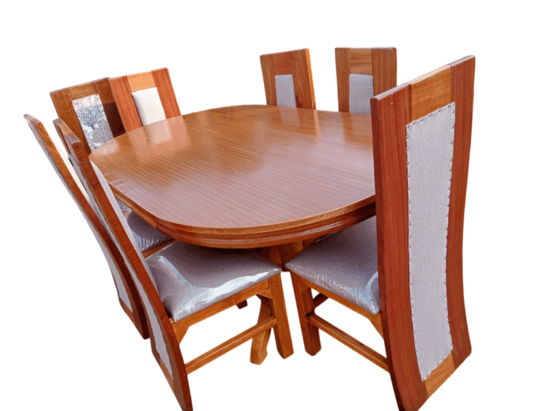 Oval 6 Seater Dining set
