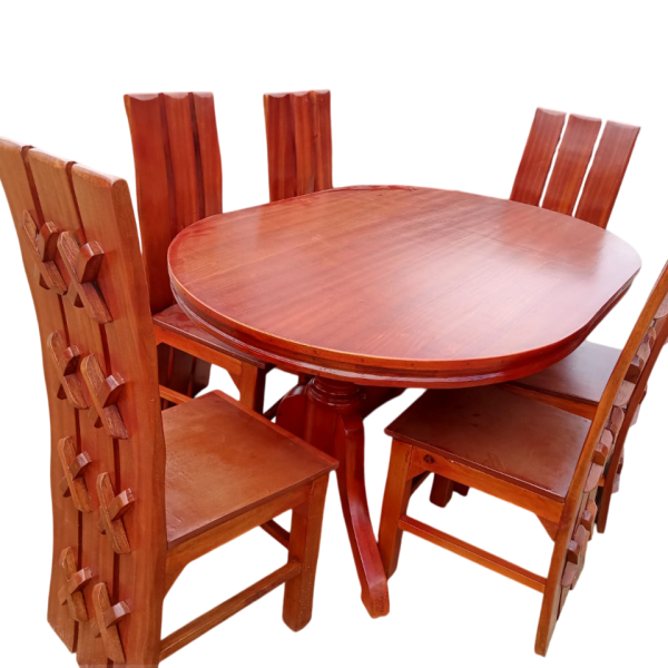 Brown 4 Seater Dining Table