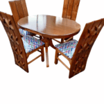 Oval 4 Seater Dining Table